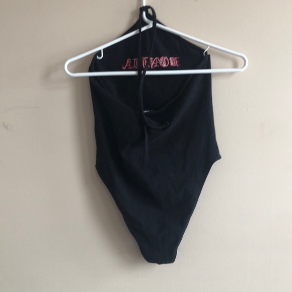 Forever 21 “Bonita” Halter Tie Bodysuit - Picture 2 of 4